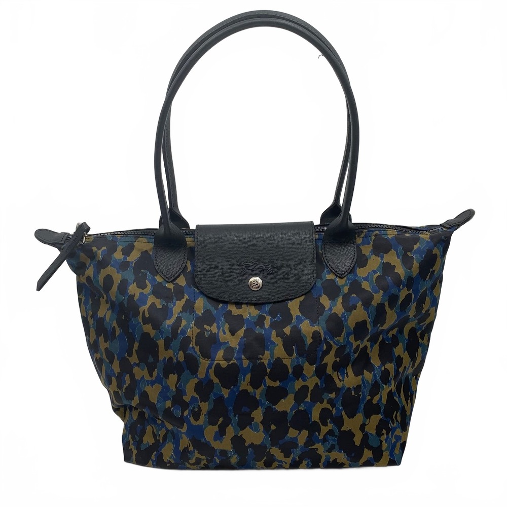 Longchamp Navy/Black Shoulder Bag